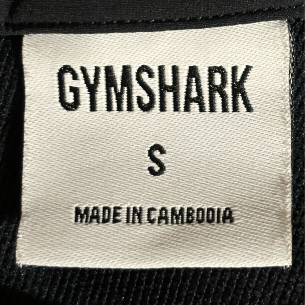 GYMSHARK Black jogger men size small - Picture 4 of 12